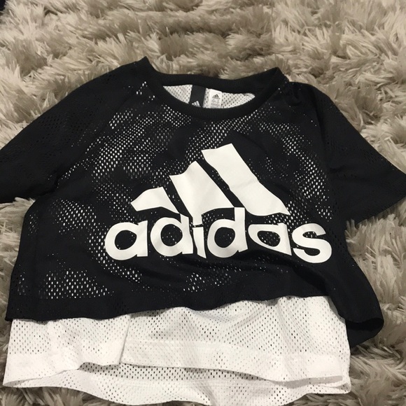 adidas Tops - Mesh Adidas T-shirt adidas Tops - Mesh Adidas T-shirt